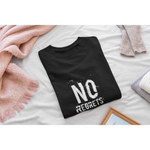 No Regrets Sweatshirt Black