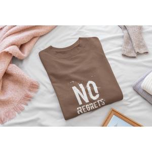 No Regrets Sweatshirt Brown