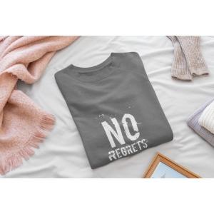 No Regrets Sweatshirt Grey