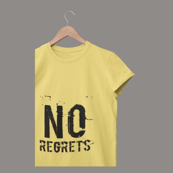 No Regrets T-Shirt Beige