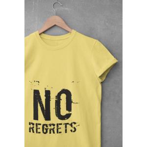 No Regrets T-Shirt Beige