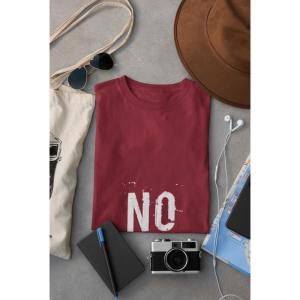 No Regrets T-Shirt Maroon