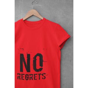 No Regrets T-Shirt Red