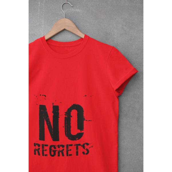 No Regrets T-Shirt Red