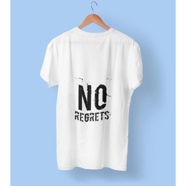 No Regrets T-Shirt White No Regrets T-Shirt White