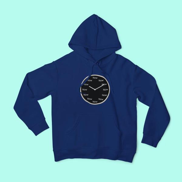 Now Hoodie Navy Blue