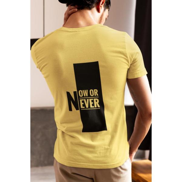 Now Or Never T-shirt Beige