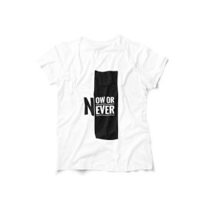 Now Or Never T-shirt White