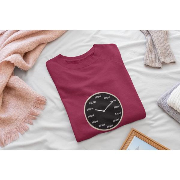 Now Sweatshirt Maroon