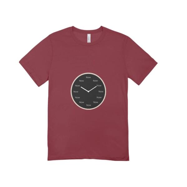 Now T-Shirt Maroon