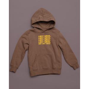One Last Game Hoodie Brown