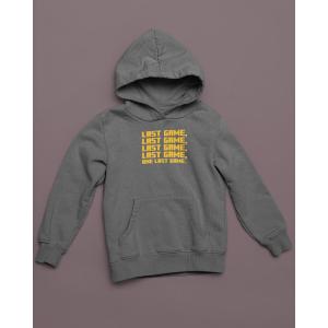 One Last Game Hoodie Grey