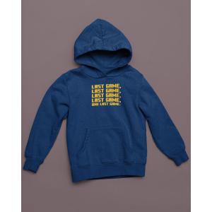 One Last Game Hoodie Navy Blue
