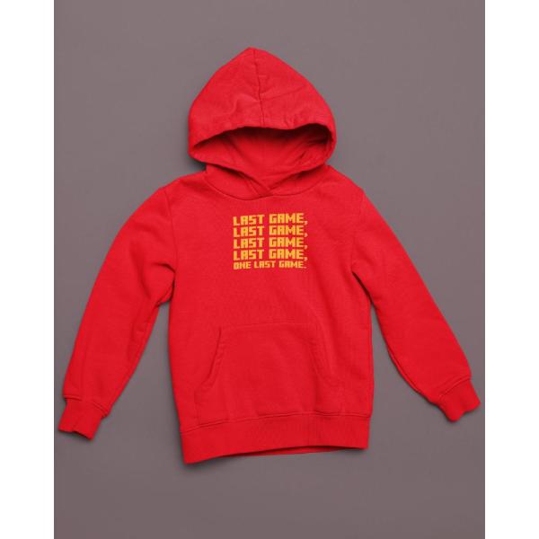 One Last Game Hoodie Red