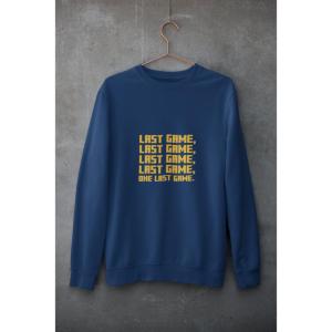 One Last Game Sweatshirt Navy Blue