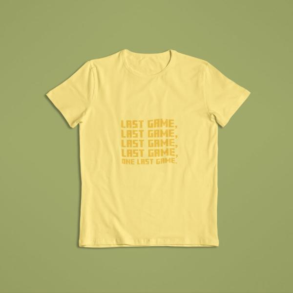 One Last Game T-shirt Beige