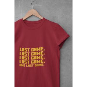 One Last Game T-shirt Maroon