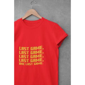 One Last Game T-shirt Red