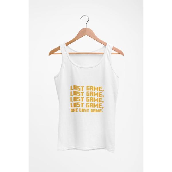 One Last Game Tank Top White One Last Game Tank Top White
