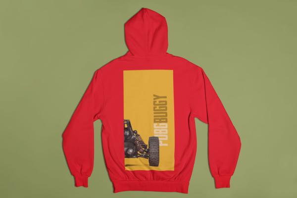 Pubg Buggy Hoodie Red