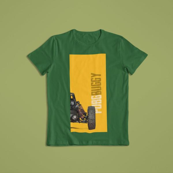Pubg Buggy T-shirt Bottle Green