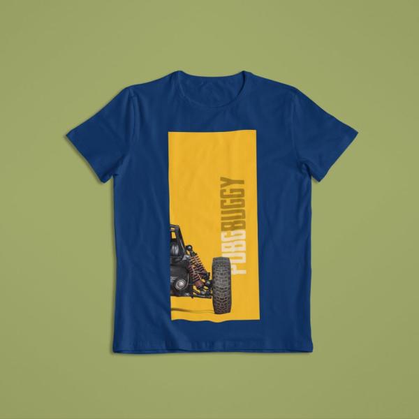 Pubg Buggy T-shirt Navy Blue