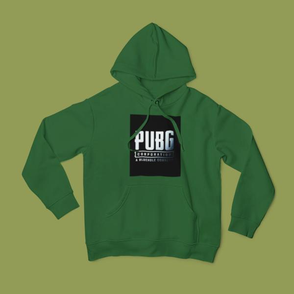 Pubg Hoodie Bottle Green