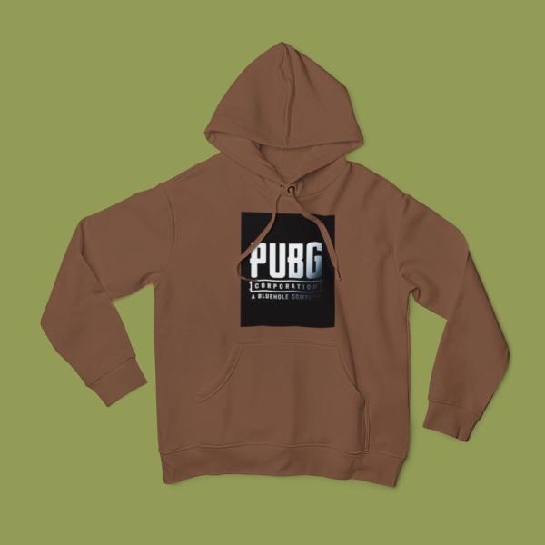 Pubg Hoodie Brown