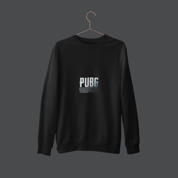 Pubg Sweatshirt Black