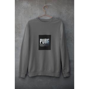 Pubg Sweatshirt Grey