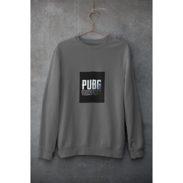 Pubg Sweatshirt Grey