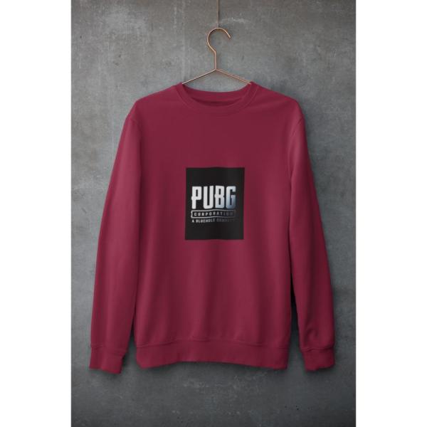 Pubg Sweatshirt Maroon