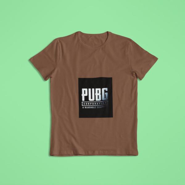 Pubg T-shirt Brown