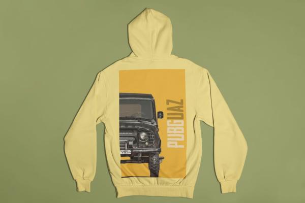 Pubg UAZ Hoodie Beige