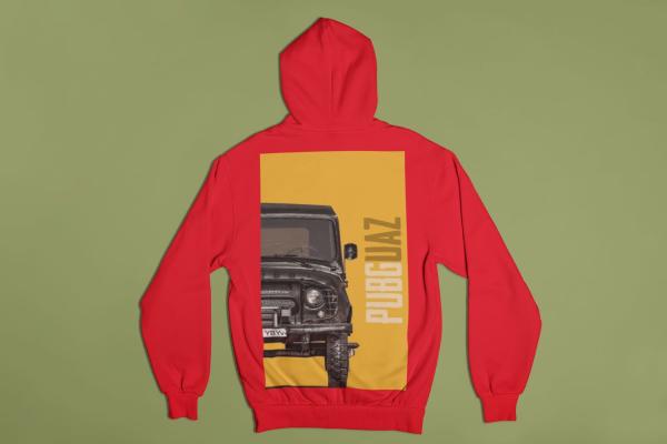 Pubg UAZ Hoodie Red