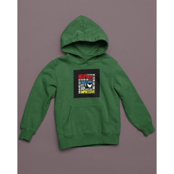Pubg Voice Chat Hoodie Bottle Green