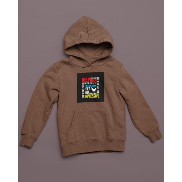 Pubg Voice Chat Hoodie Brown
