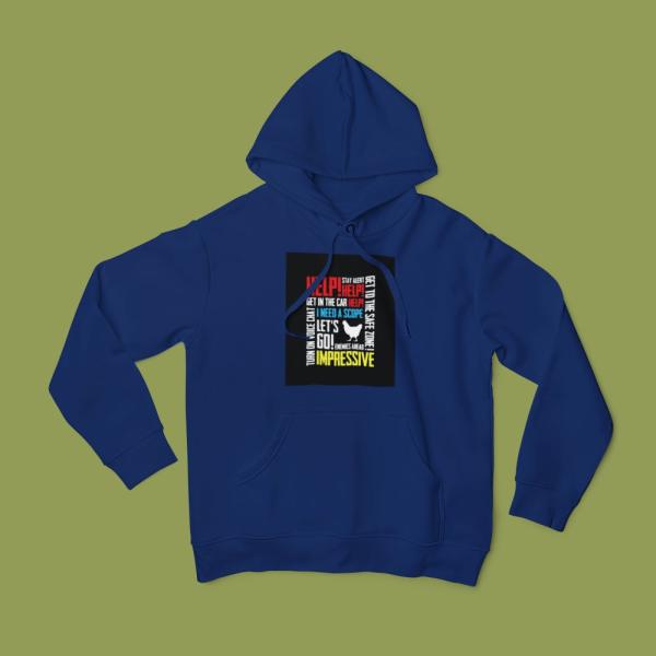 Pubg Voice Chat Hoodie Navy Blue