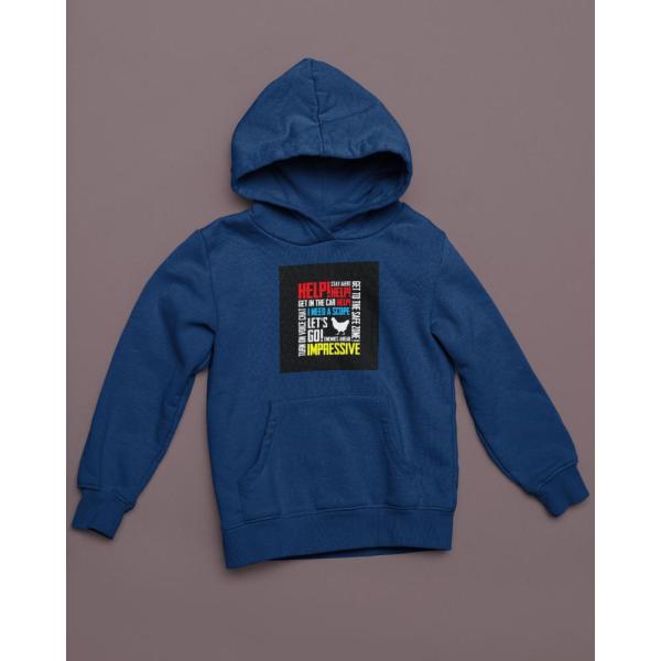 Pubg Voice Chat Hoodie Navy Blue