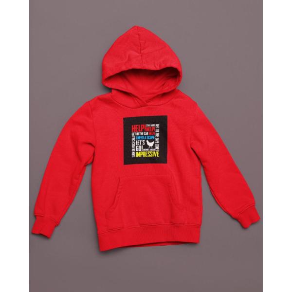 Pubg Voice Chat Hoodie Red
