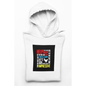 Pubg Voice Chat Hoodie White