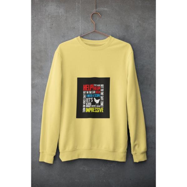 Pubg Voice Chat Sweatshirt Beige
