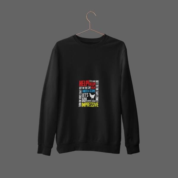 Pubg Voice Chat Sweatshirt Black (1)