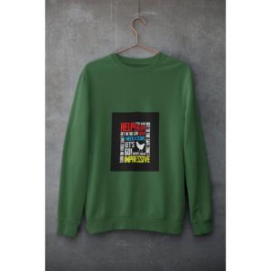 Pubg Voice Chat Sweatshirt Bottle Green