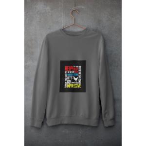 Pubg Voice Chat Sweatshirt Grey