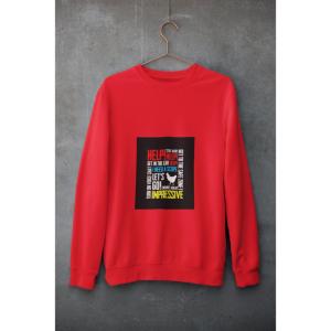 Pubg Voice Chat Sweatshirt Red