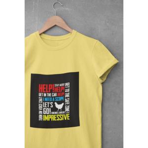 Pubg Voice Chat T-shirt Beige