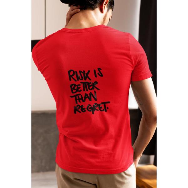 Risk Is Better Than Regret T-shirt Red
