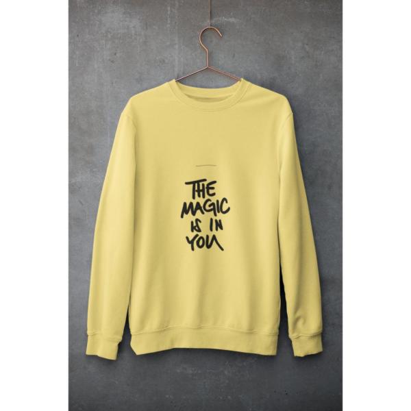 The Magic Is In You Sweatshirt Beige