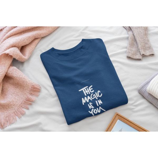 The Magic Is In You Sweatshirt Navy Blue